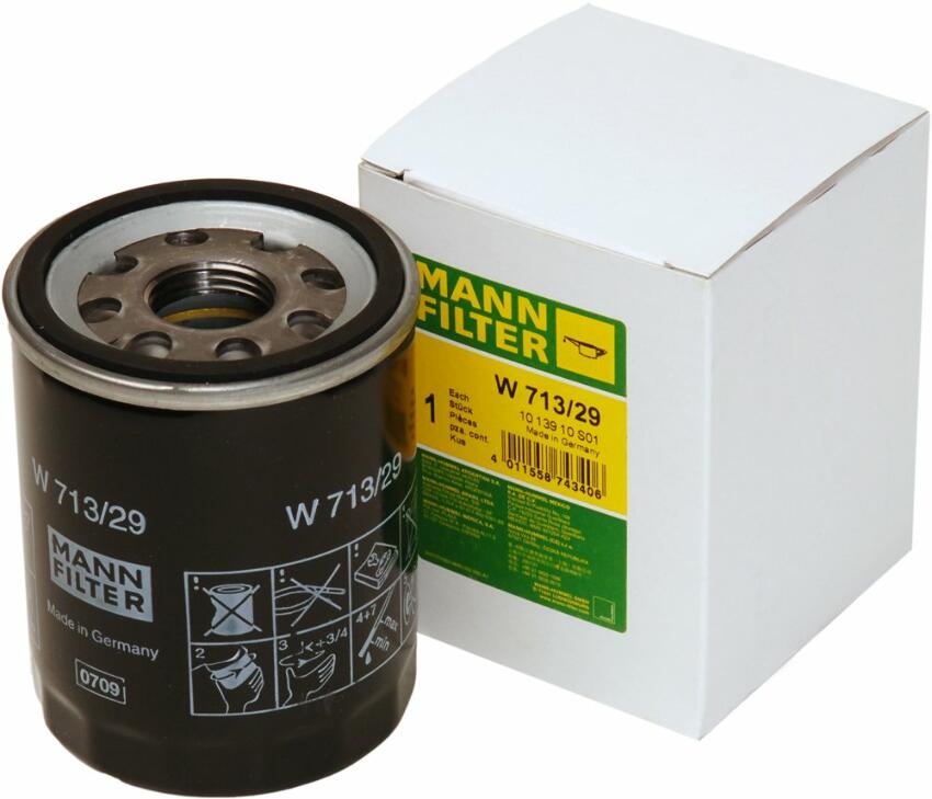 Jaguar Land Rover Engine Oil Filter W 713/29 - Mann-Filter